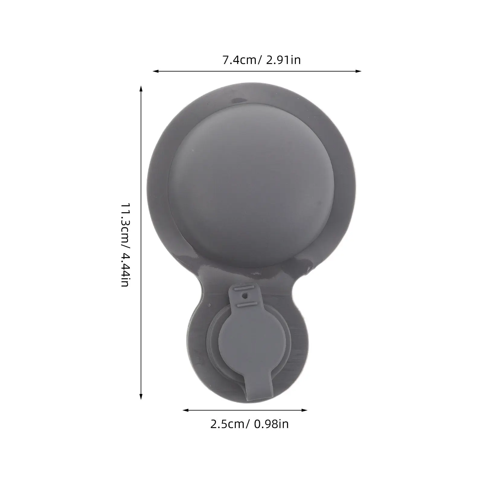 6Pcs Tpu One-Way Air Valve Cap for Inflatable U-Shaped Pillow Universal Leakproof Replacement Plug Fast Inflate Deflate Travel