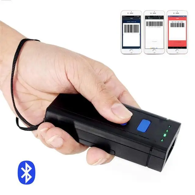 SanVie SV2877-CMOS Small Size, Long Endurance Portable Wireless 1D 2D bar Code Scanner
