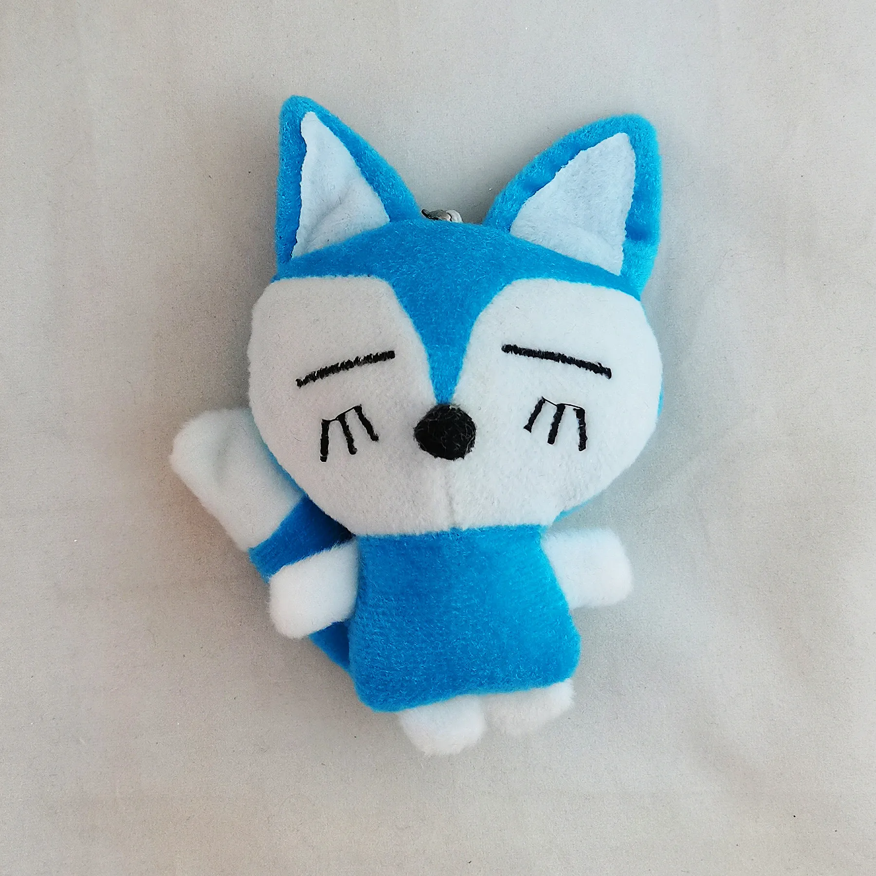 Little Fox Car Keychain Pendant Cute Plush Foxes Charm Wild Animals Doll Foxs Gift Bags Ornaments Female Dolls Dol Holiday Gifts