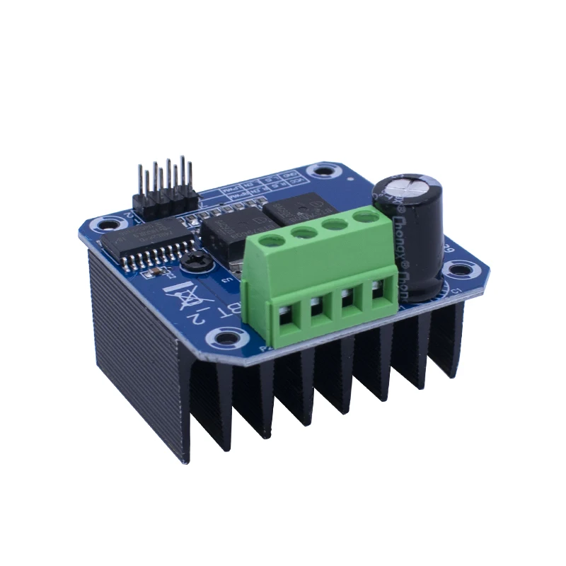 مزدوج BTS7960 43A H-bridge وحدة تشغيل المحرك عالية الطاقة/تقوم بها بنفسك السيارة الذكية التشخيص الحالي