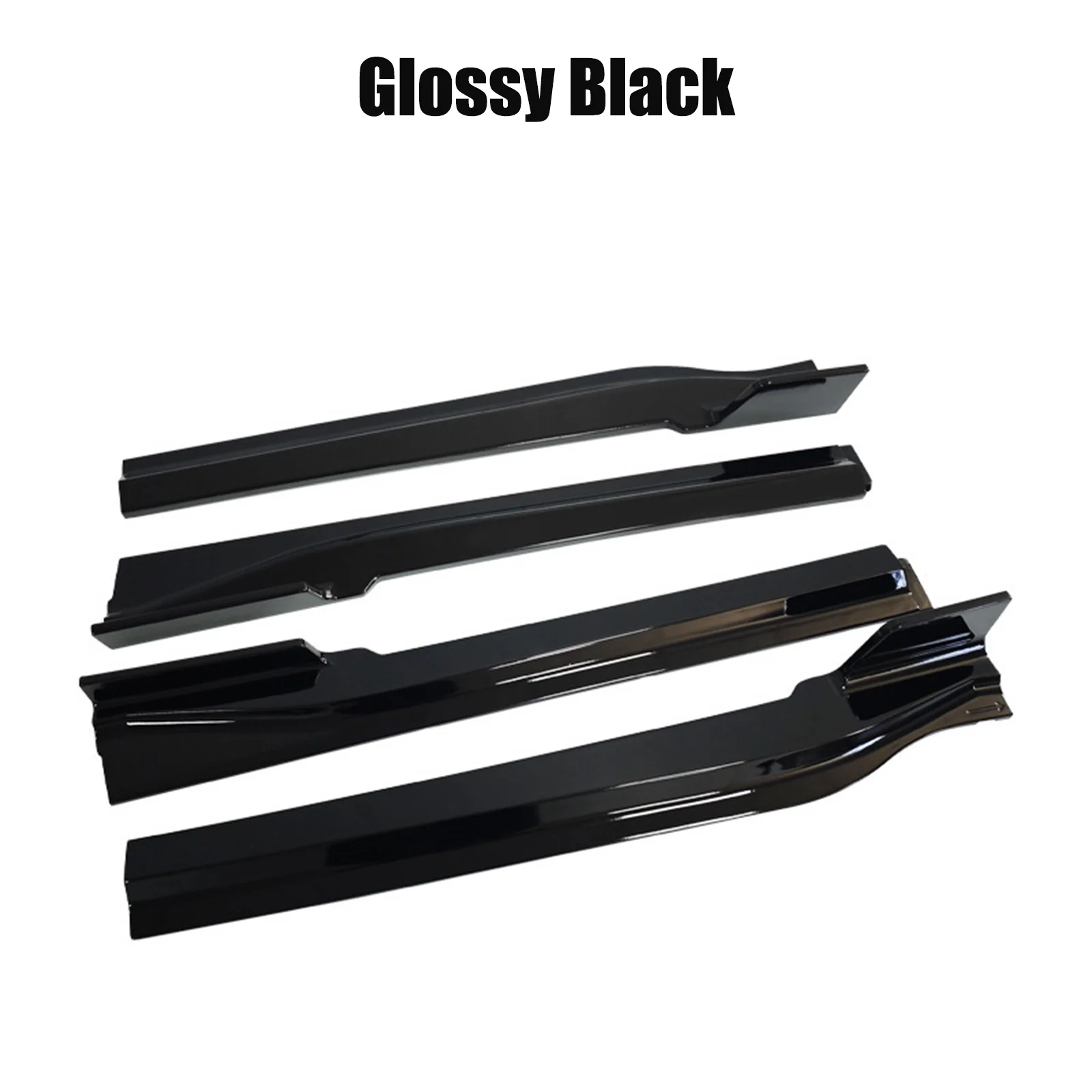 For BMW XM G09 2023 2024 2025 4PCS Side Skirt Splitters Diffuser Spoiler Black Knight Style Guard Protector Body Kits Decoration