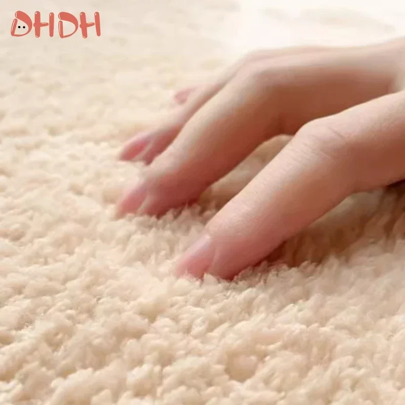 Plush Baby Play Mat 30x30cm Interlocking Puzzle Floor Tiles Soft Crawling Mat Anti Slip for Nursery Infant Kids Bedroom view 4