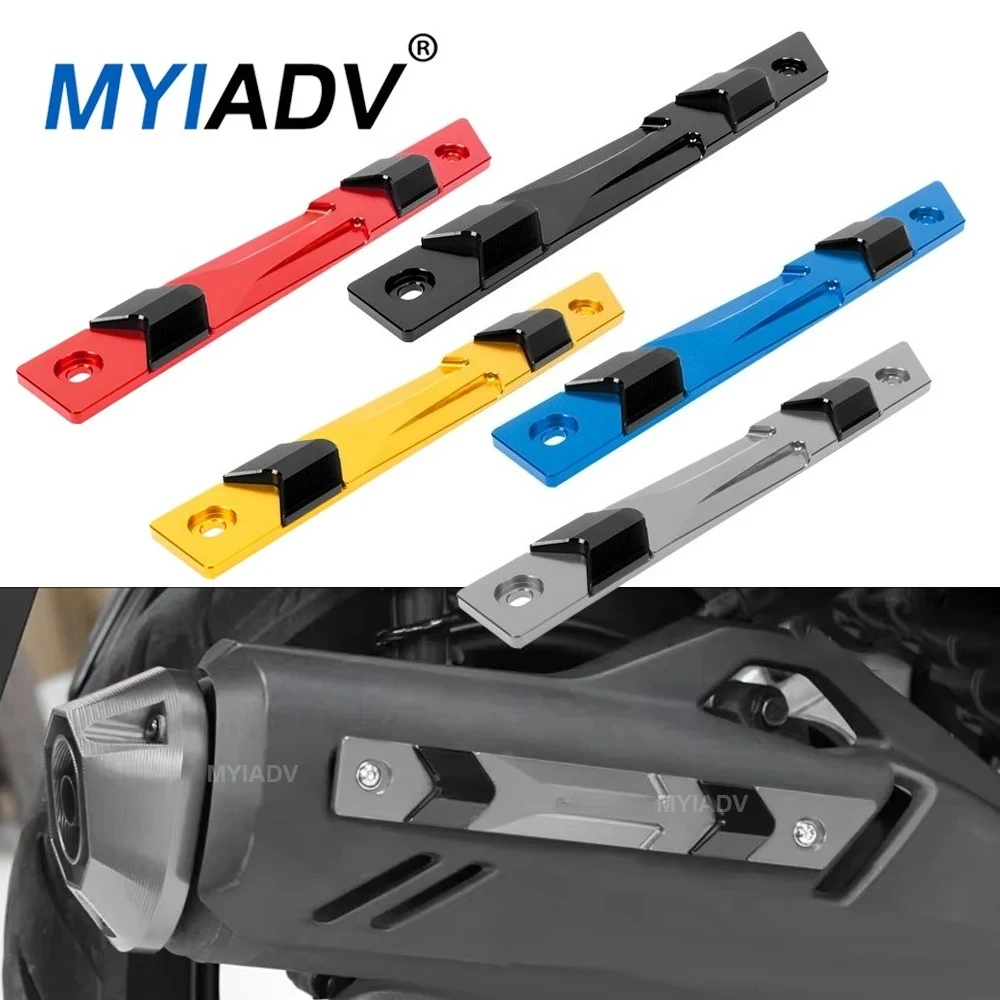 

For Honda PCX125 PCX160 PCX125/160 2020-2024 Motorcycle Exhaust Pipe Decorative Strip Tirm Anti-Collision Protector Accessories