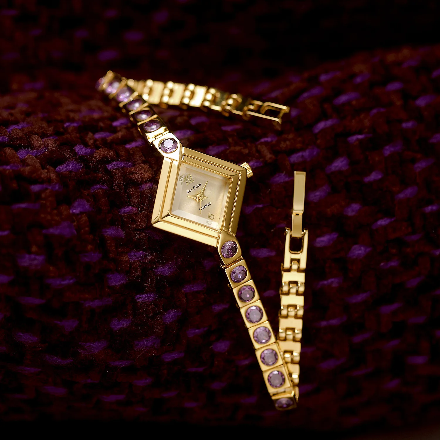 Los mejores regalos para mujer, relojes inusuales con diamantes, reloj de cuarzo de lujo Vintage, relojes de pulsera impermeables a la moda para mujer