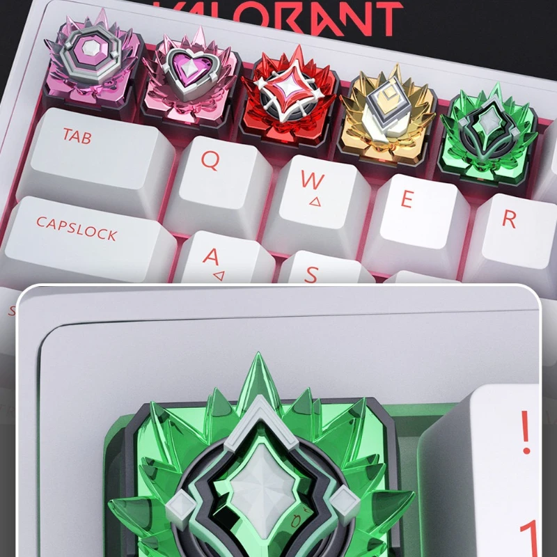 

Коллекционные кейкапы Valorant в стиле аниме: крутые, ручной работы, на заказ, для механических клавиатур, DIY, из смолы, для фанатов FPS-игр, подарок