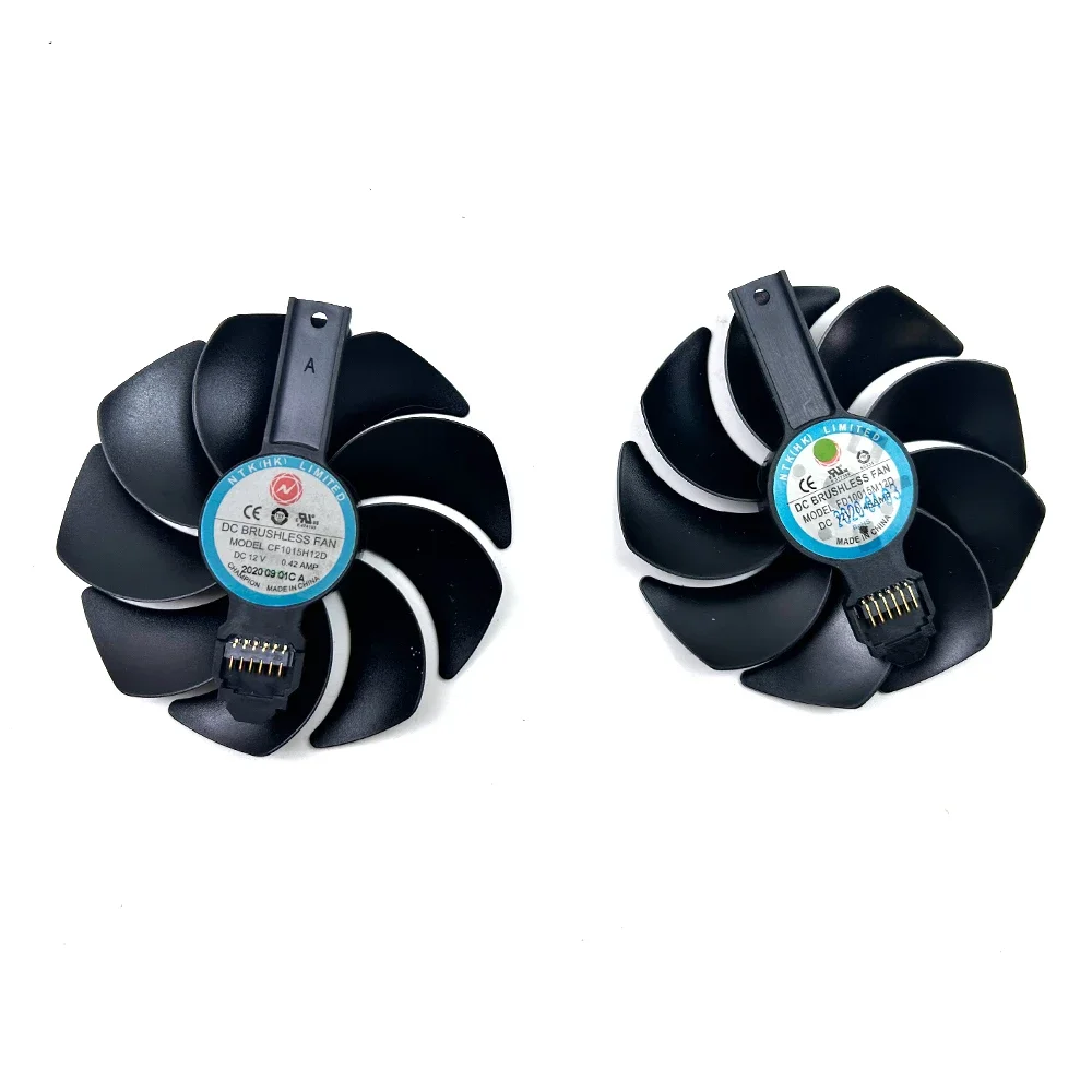 NEW Cooling FAN 95MM 6PIN CF1015H12D FD10015M12D suitable for Sapphire RX 5500 5600 5700XT Graphics PULSE Card Fan