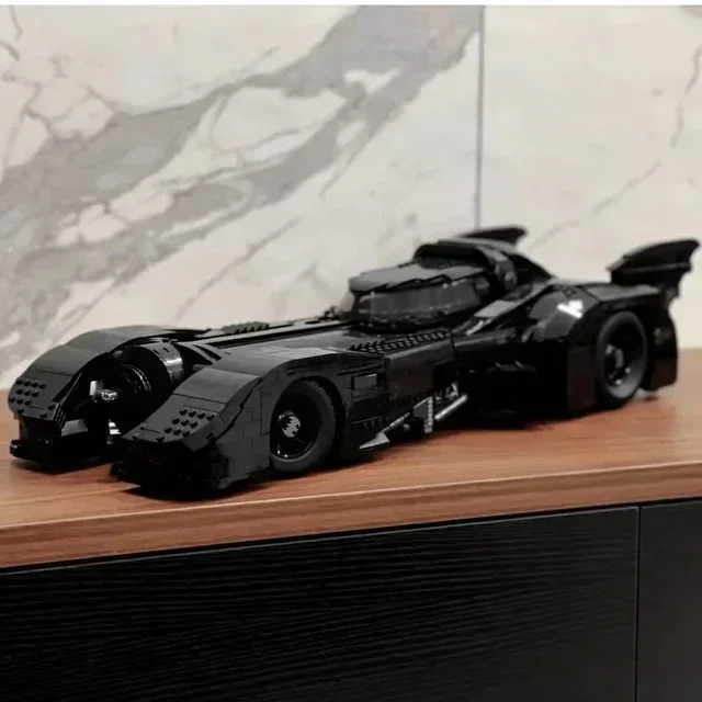 3306Pcs Super Car The Tumble 1989 Batmobile Moc Building Blocks Bricks Toys Kid Birthday Christmas Gifts Fit 76139