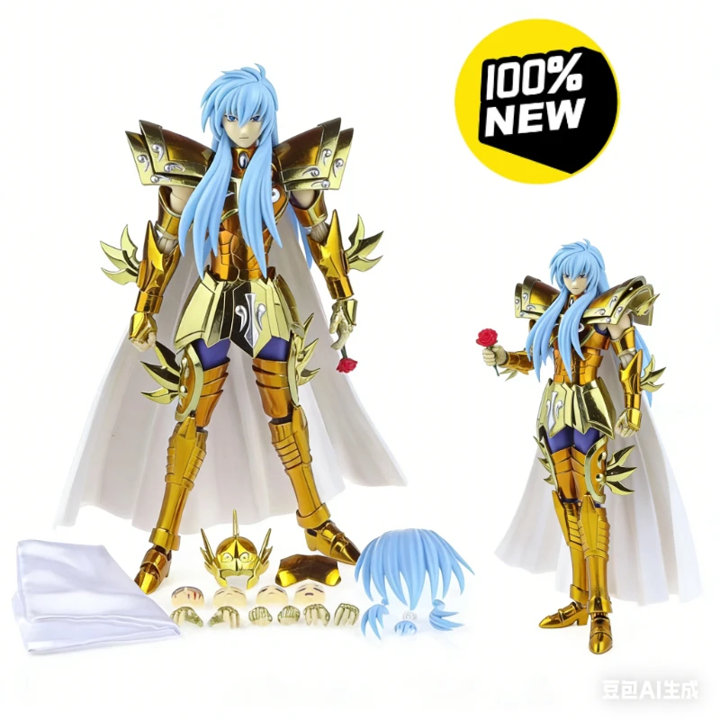 

Фигурка Saint Seiya ST LC Gold Pisces SS, золотистая, аниме-персонаж, из серии фильмов, коллекционная, модель для детей, игрушка, украшение.