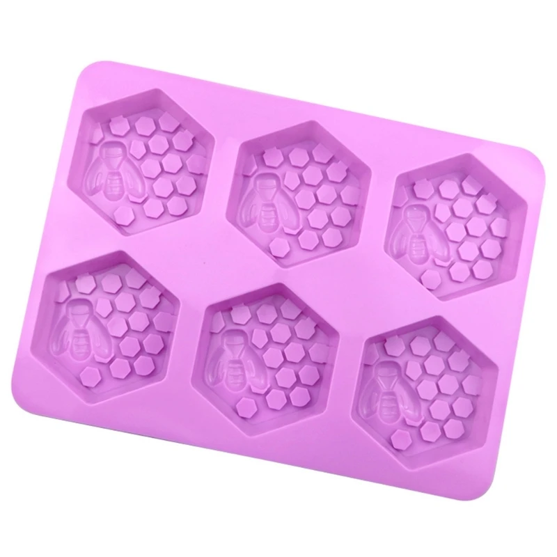 Honeycomb Silicone Mold Projects Making Accessory Household Mousse Cake Plaster Making Gift Supplies