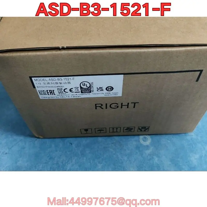 Brand new ASD-B3-1521-F servo drive The latest quotation for 2026