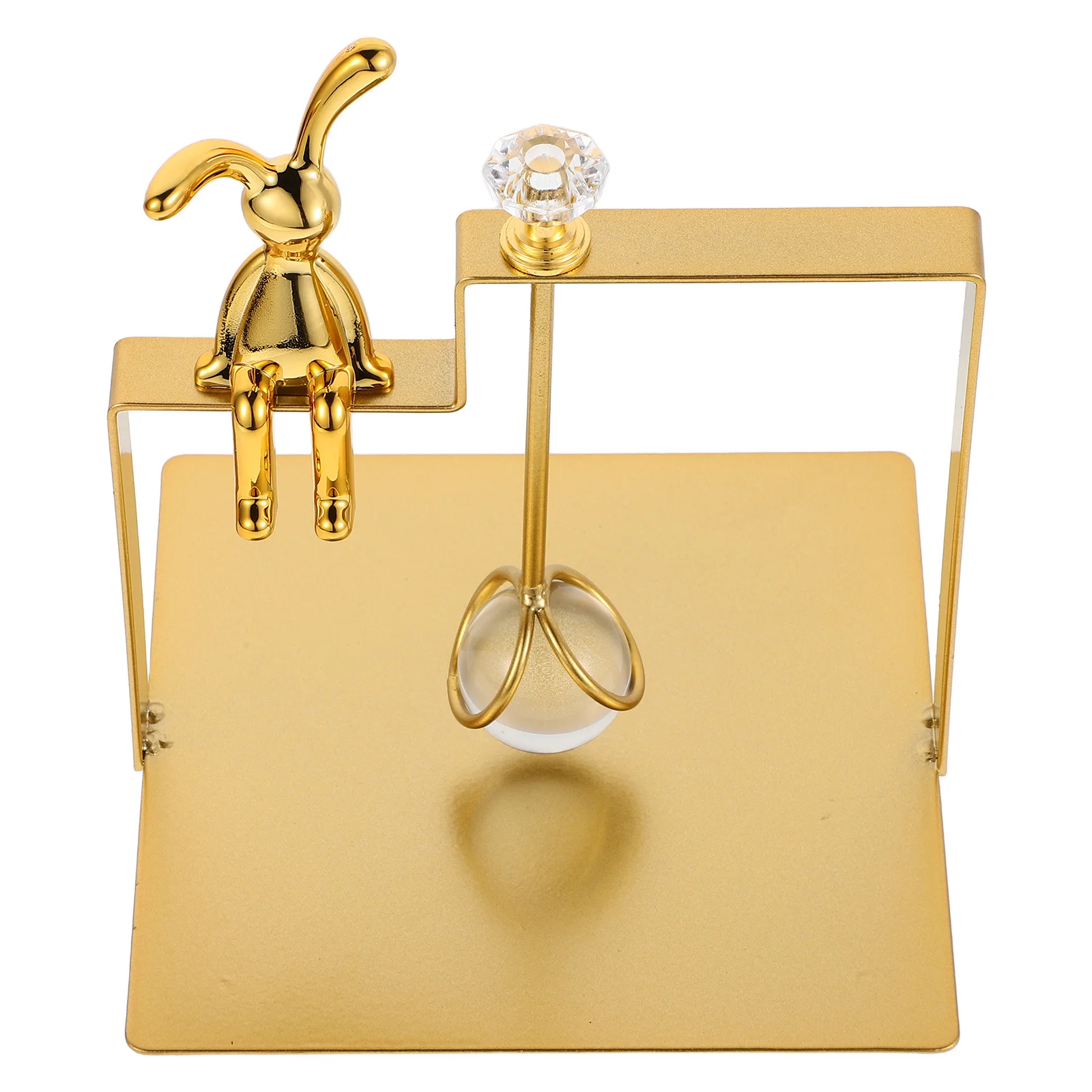 

Paper Towel Holder Bathroom European Style Napkin Clip Farmhouse Bronze Holds Elegant Holders for Tables Rabbit