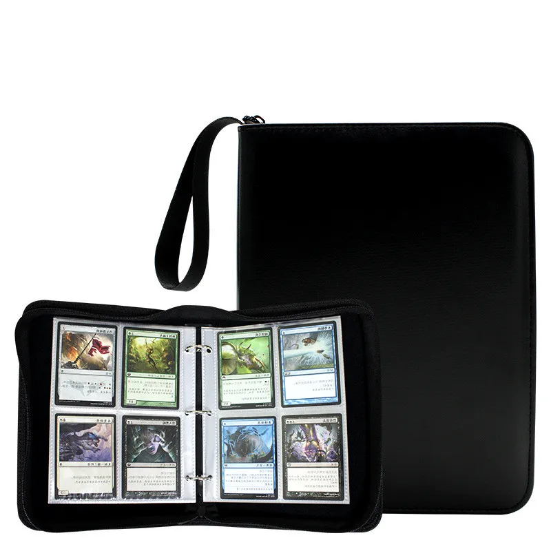 4 Pocket 50 Pages 400 Card Slots Card Binder, Premium Zip Trading Card  Binder, Card Folder for MTG, TCG, Sports Cards Game Cards - AliExpress 15