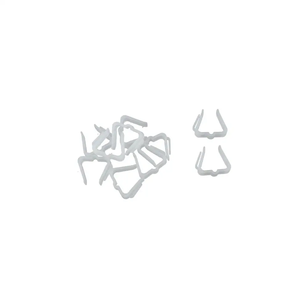 

10pcs Creative Weatherproof Christmas Light Hanger Hooks Sturdy Practical Fascia Boards Clips Plastic Gutter Clips Eave