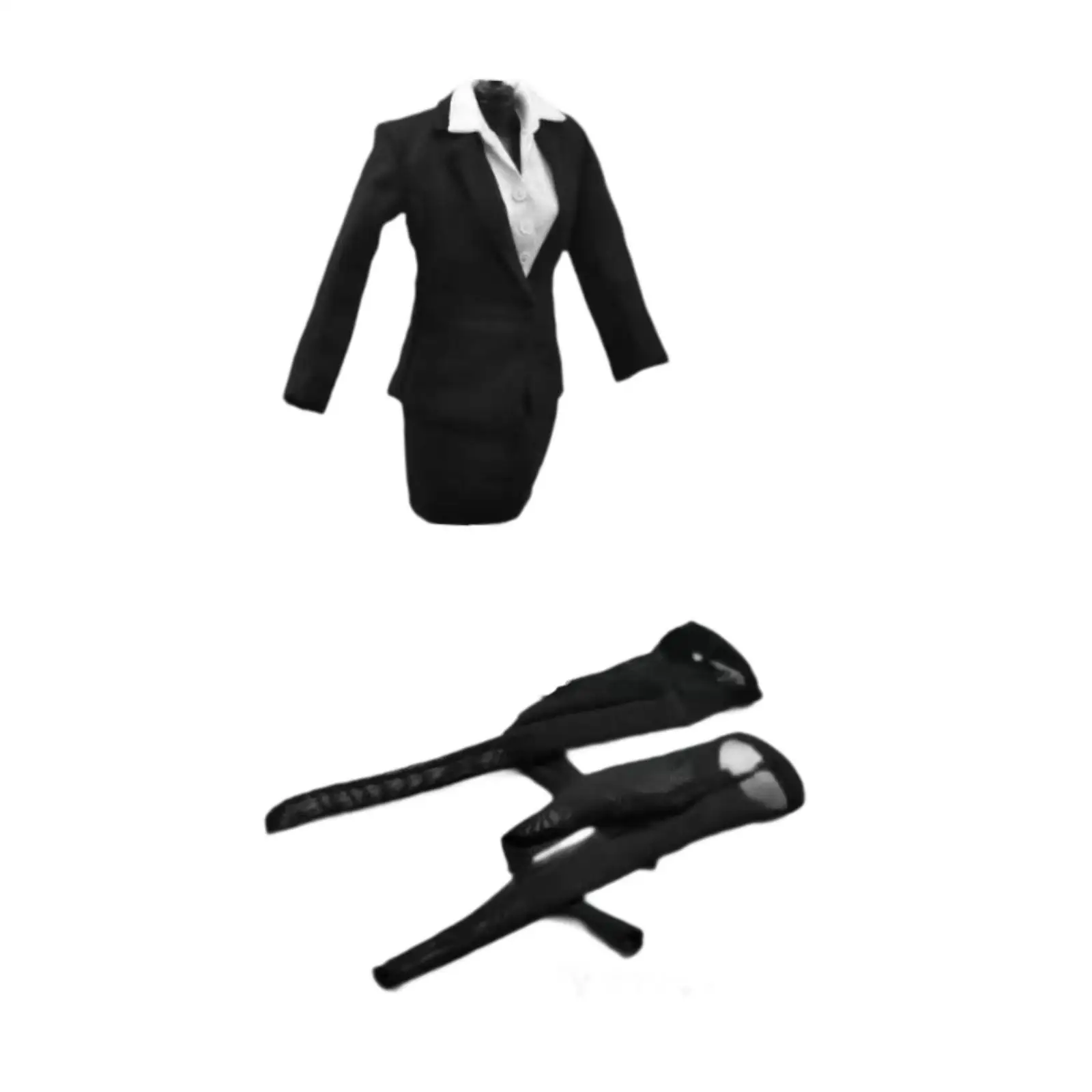 

Stylish 1/6 Scale Female Action Figures Suit Set Doll Clothes Fit For Collectors And DIY Enthusiasts 1/6