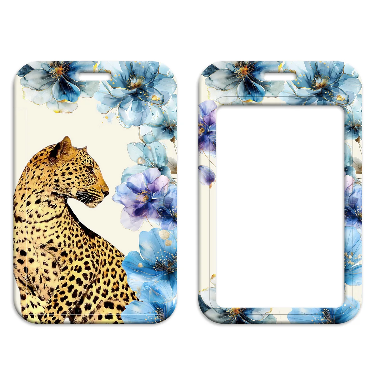 Animal Style Credential Holder Butterfly Lanyards for Key Neck Strap For Card Badge Gym Keychain Keyring Accessorie Gift