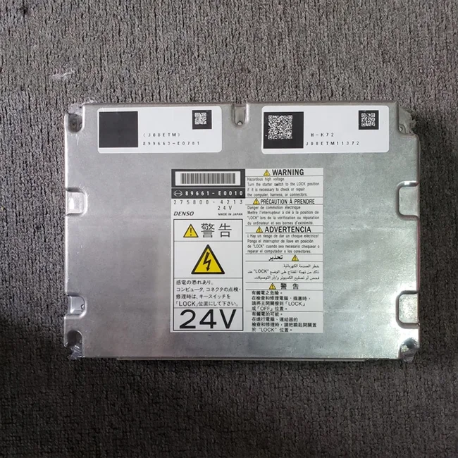 

SK200-8 SK350-8 SK480-8 Компьютерная плата экскаватора J05 J08 Контроллер двигателя VH89661-E0010 VH89661E0010