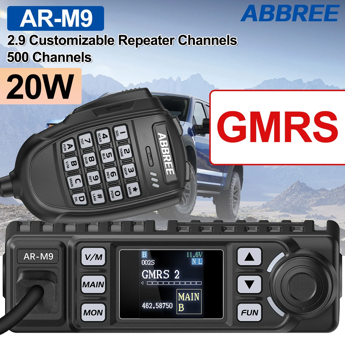 Abbree Gmrs Mobile … - image