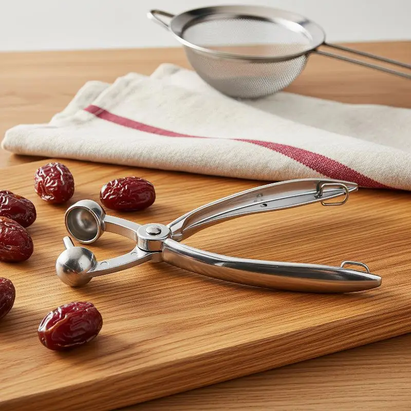 1PC 18CM Cherry Fruit Kitchen Pitter Remover Olive Corer Remove Pit Tool Seed Gadge Fruit and Vegetable Kitchen Tools Nutcracker