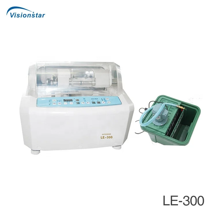 China LE-300 Optical Equipment Eyeglass Lenses Edging Machine Auto Lens Edger For Sale