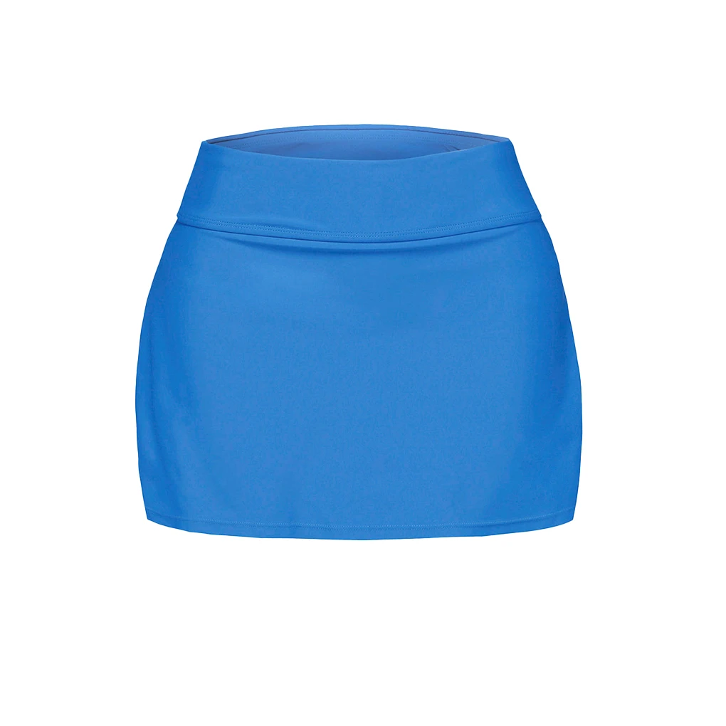 Swimming Skirt Low-waisted Good Elasticity Built-in Lining Skin Friendly Fast Drying Swimwear Sweat Absorption