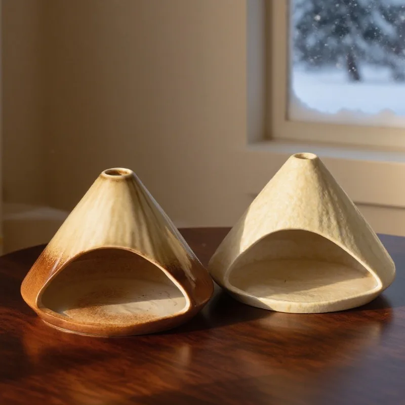 Premium Incense Fireplace Cedar Rat Tail Incense Burner Shengmu Kiln Change Ceramic Incense Burner