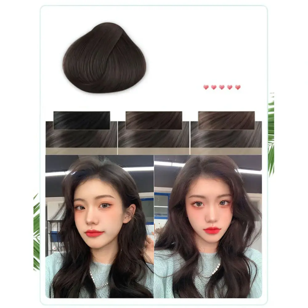 One Step Hair Color Dye Comb Permanent Hair Dye Cream Long Lasting Gray Hair Coverage For All Hair Types Beauty Tool