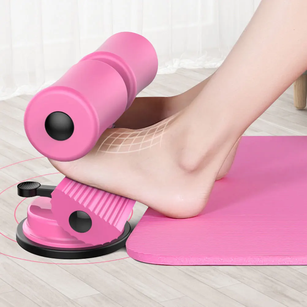 

Suction Cup Abdominal Trainer 12.5Cm Wide Base 16-21Cm Height Adjustable Non-Slip Exercise Bar For Home Workout Sit-Up Assist