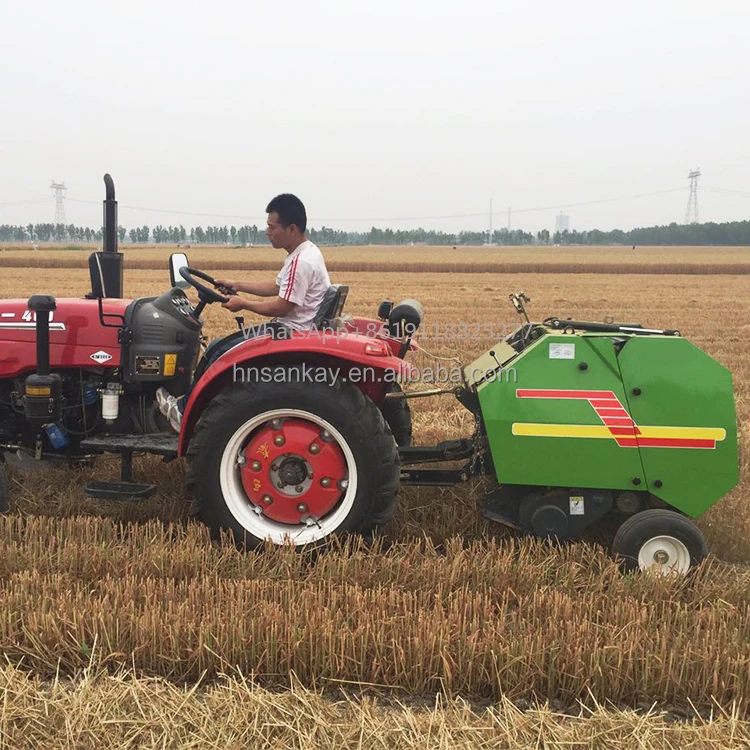 小型コーンストロー破砕・バンドル機