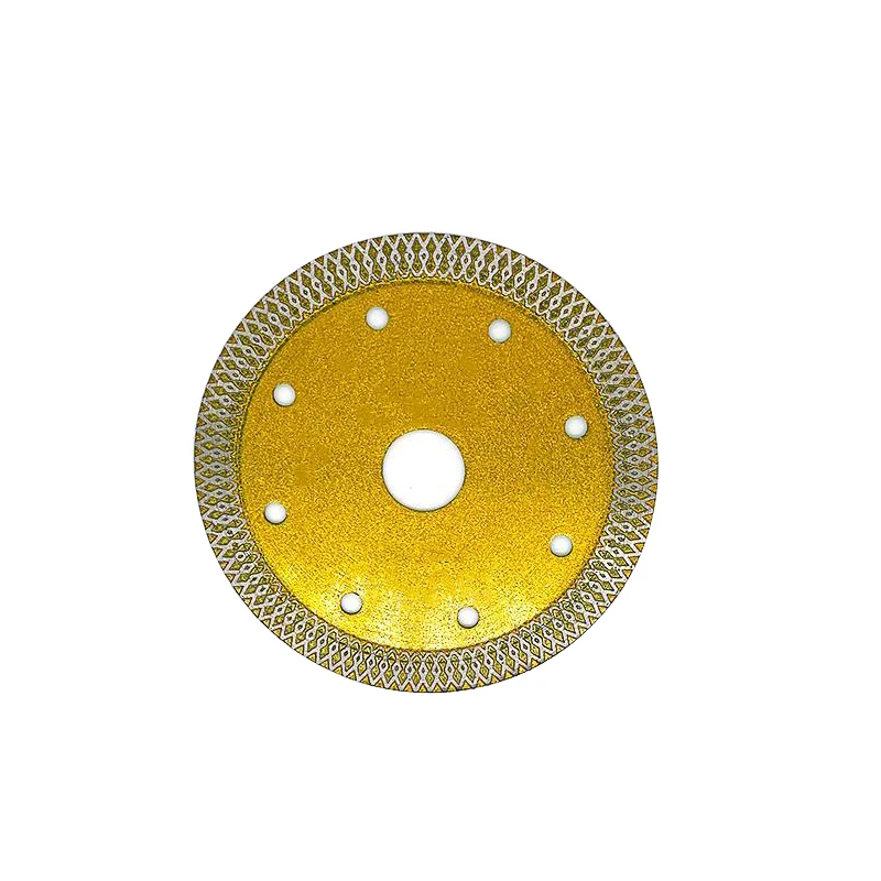 Professional Quality Ceramic Cutting Disc Hot Press X-Mesh Turbo Saw Blade Hot Sale For Tiles Marble