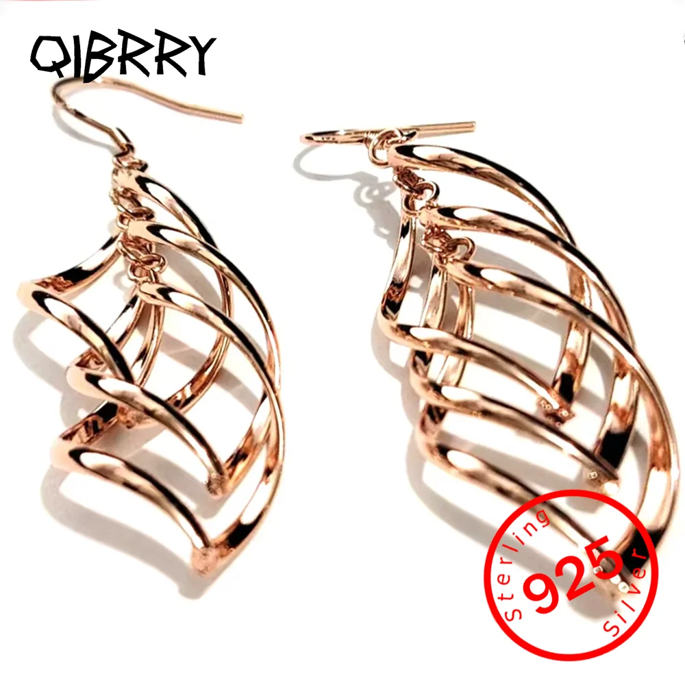 

S925 Sterling Silver Simple Round Bling CZ Zircon Stone Drop Earrings Fashion Jewelry Korean Earrings for Women Girl