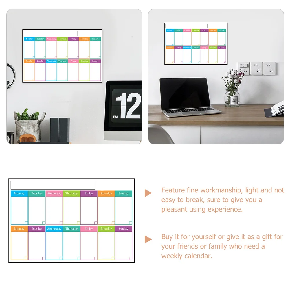 لاصق السبورة لاصق ملاحظة منصات لوحة المسح الجاف للثلاجة جدار دفاتر ملصق دفاتر مذكرة لزجة ورقة #3