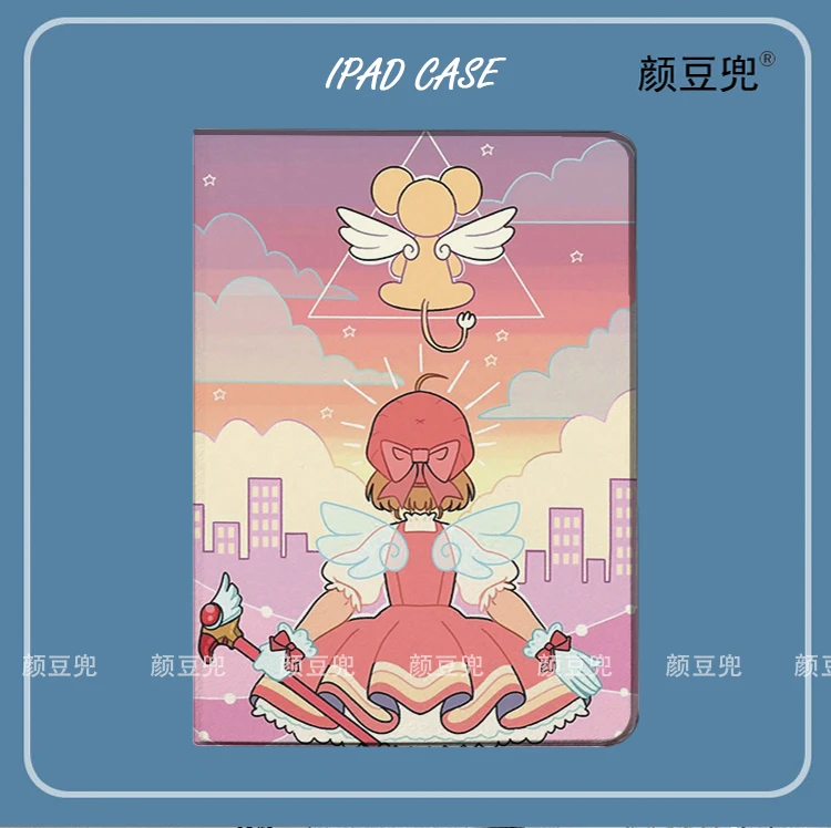 Card Captor SAKURA Anime Case For iPad 10.2 7th 8th Air 4 5 Mini 5 6 Case Luxury Silicone For iPad Air 4 iPad Pro11 Case 12.9 in