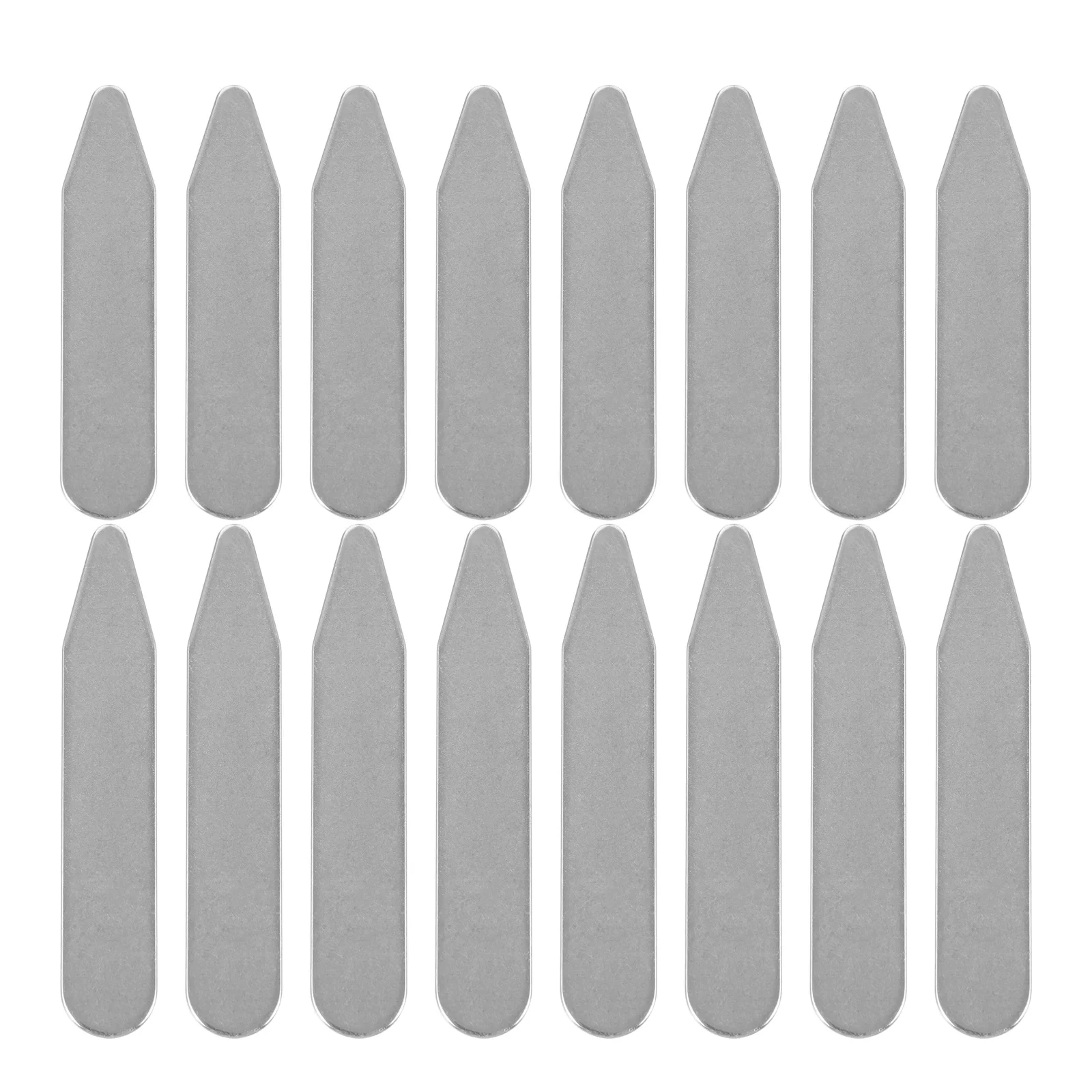 20 قطعة من أطواق قميص الفستان - شرائط دعم طوق من الفولاذ المقاوم للصدأ الفاخر - حشوات حامل قميص غير قابلة للكسر للمناسبات الرسمية