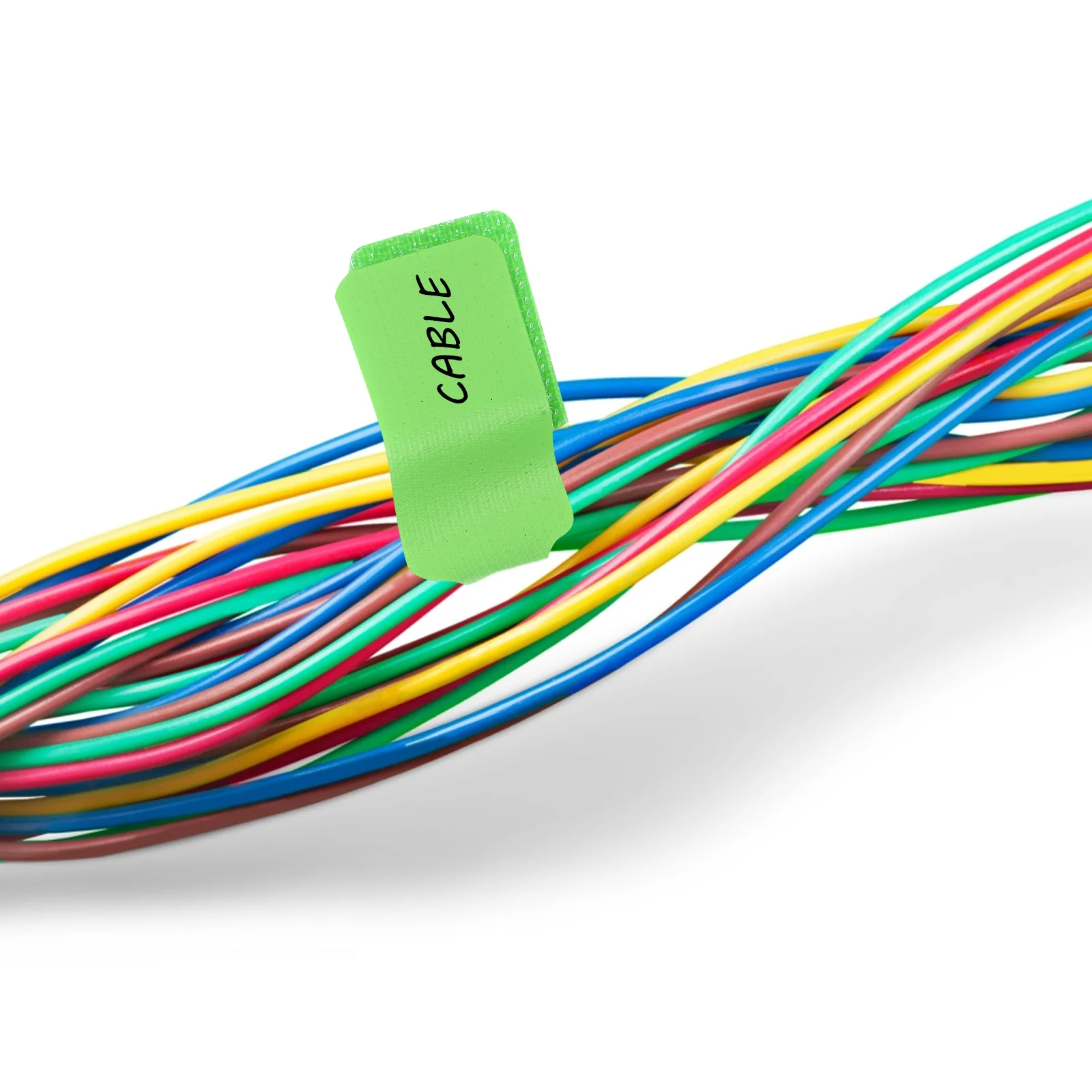 

24Pcs Cable Labels Tags Durable Cord Ties Management Organizers for Home Office Electronics Cord Labels Cable Tags