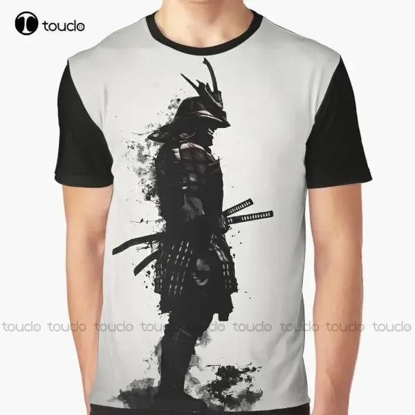 Armored Samurai Graphic Warrior Ninja Ronin Japanese Japan T-Shirt Golf Tees Digital Printing Tee Shirts Christmas Gift Xxs-5Xl