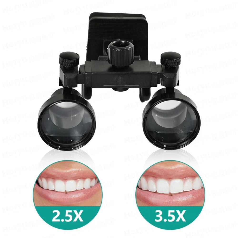 

Adjustable Dental Magnifying Glass Clip-on Oral Examination Dental Clinic/hospital Exclusive/oral Care Compact and Lightweight