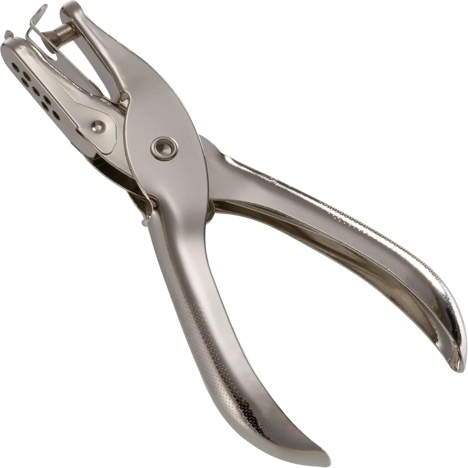 シルバーペーパーパンチャー、1穴、5枚容量、90091