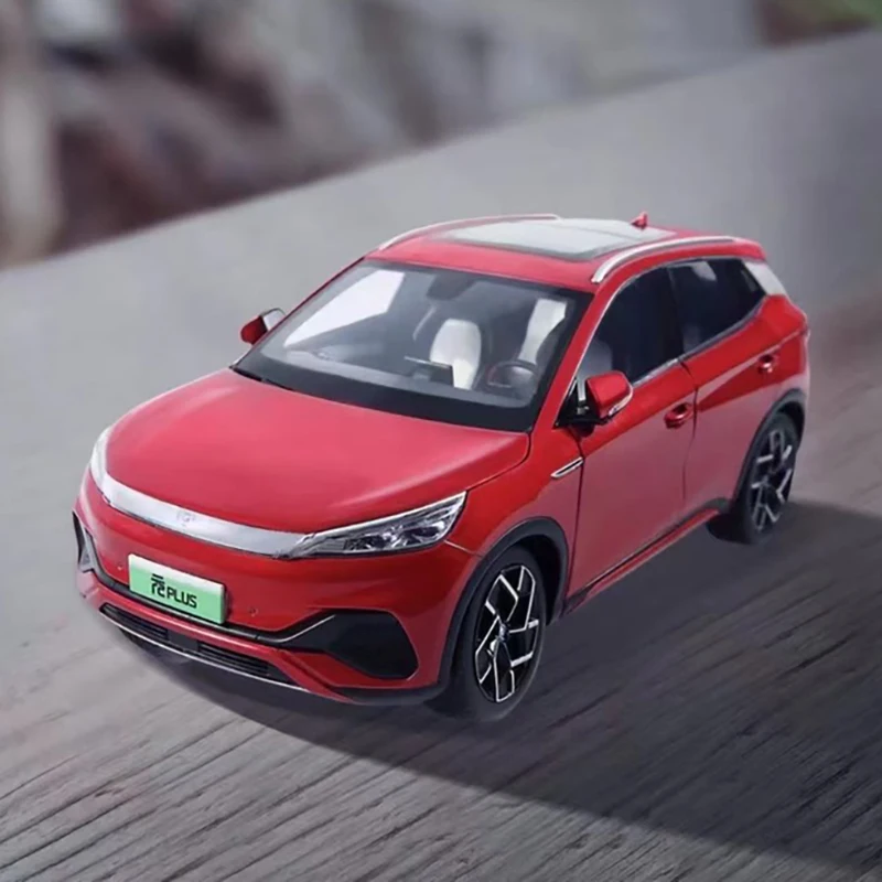 

ATTO 3 Alloy Diecast,Car Model,BYD Yuan PLUS, EV, New Energy SUV,Man, Collection Gift, Boy Toy ,Red, 1:18