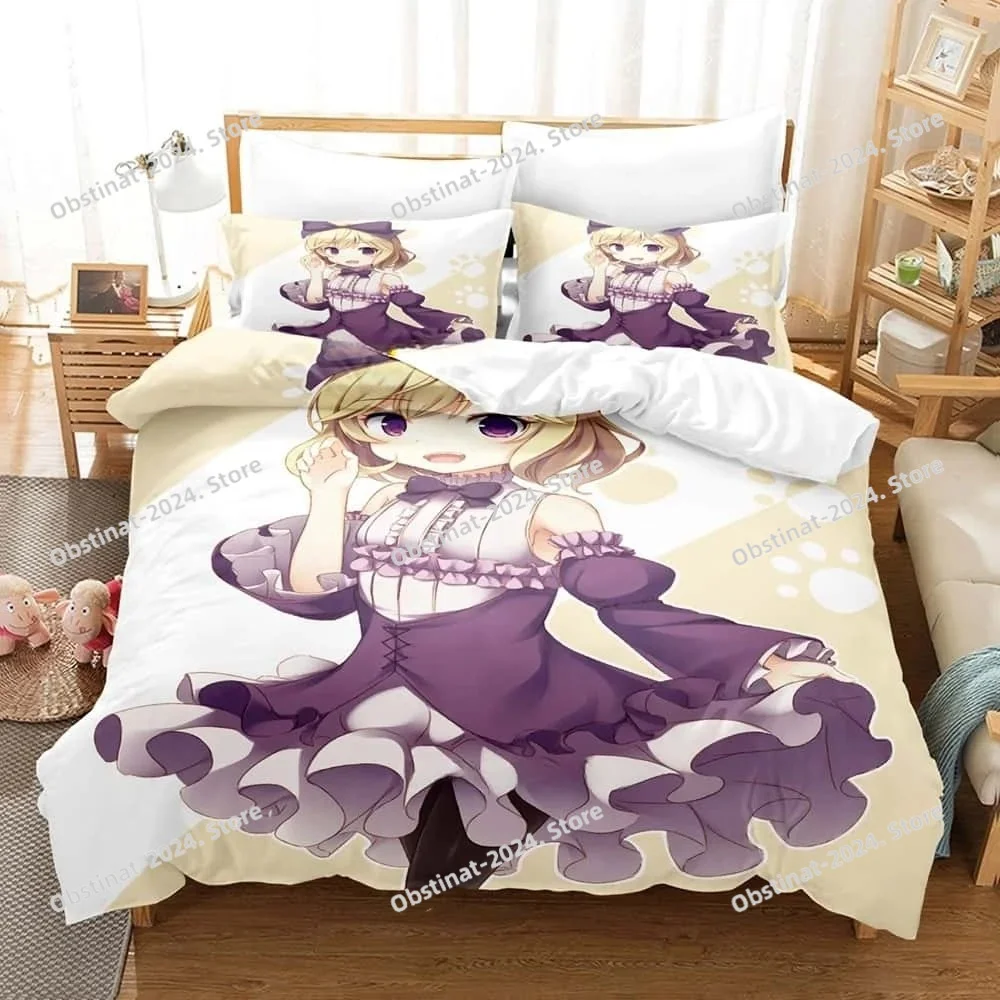 

Ms. Vampire Who Lives In My Neighborhood Bedding Set Single Twin Full Queen King Size Bed Set Adult Kid Bedroom Duvet Cover Sets