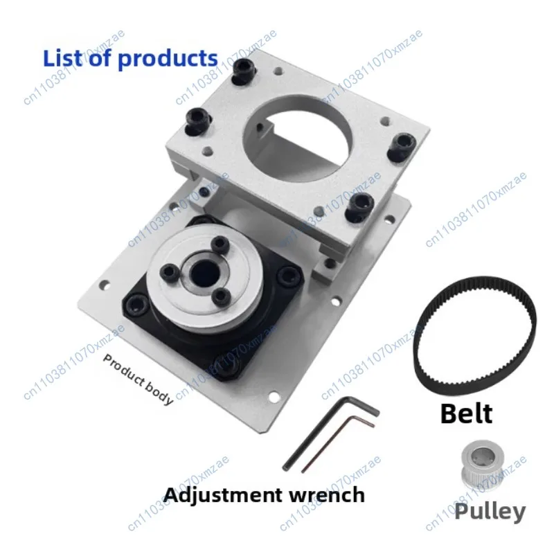 57/42 stepper servo motor reducer hollow rotating platform turntable electric indexing table angle table
