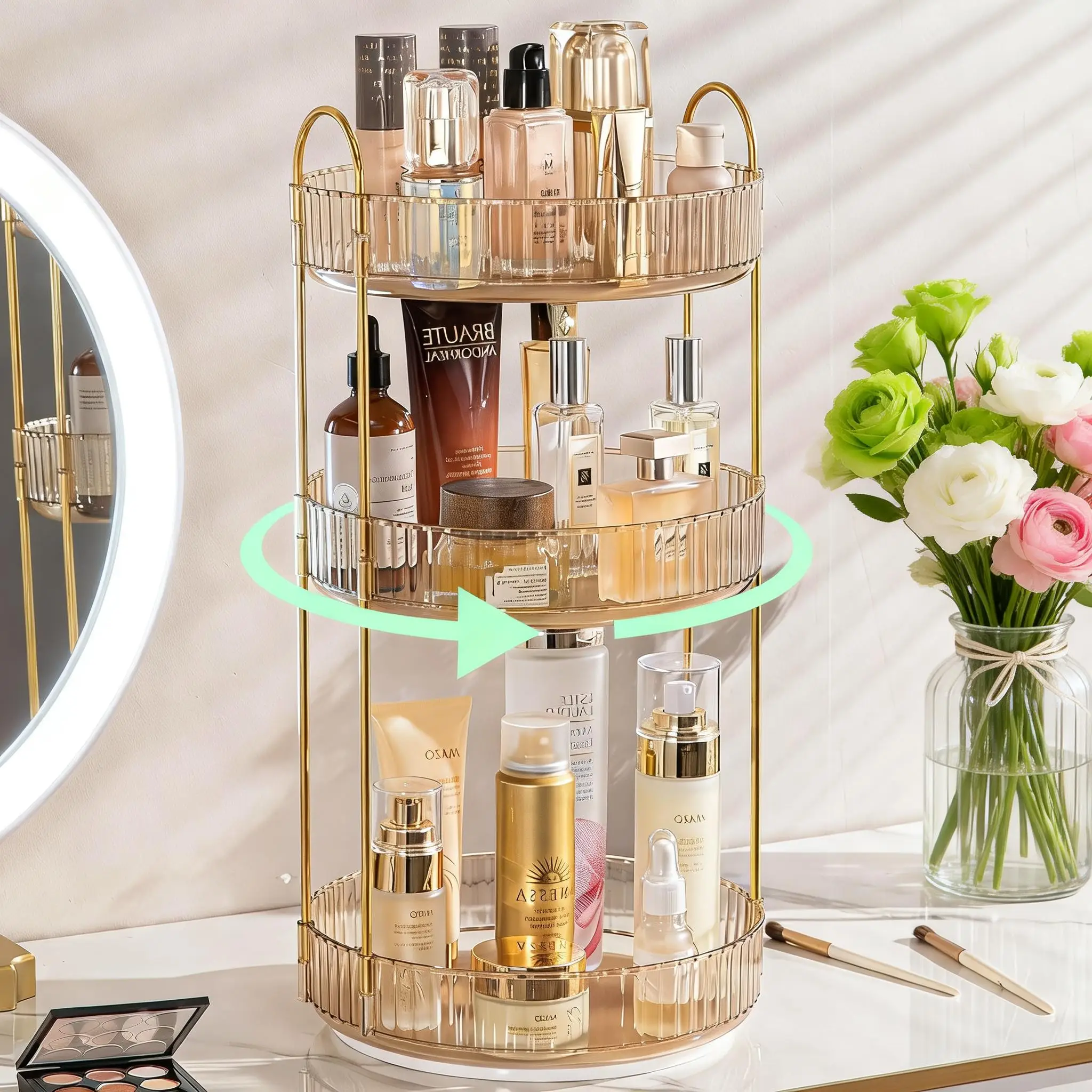 Вращающийся на 360° органайзер – обзор и цена Perfume Fragrance Holder
