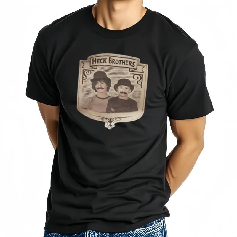 The middle: heck brothers old-timey salsa para barbacoa Camiseta kawaii para hombre, ropa personalizada, camisetas grá