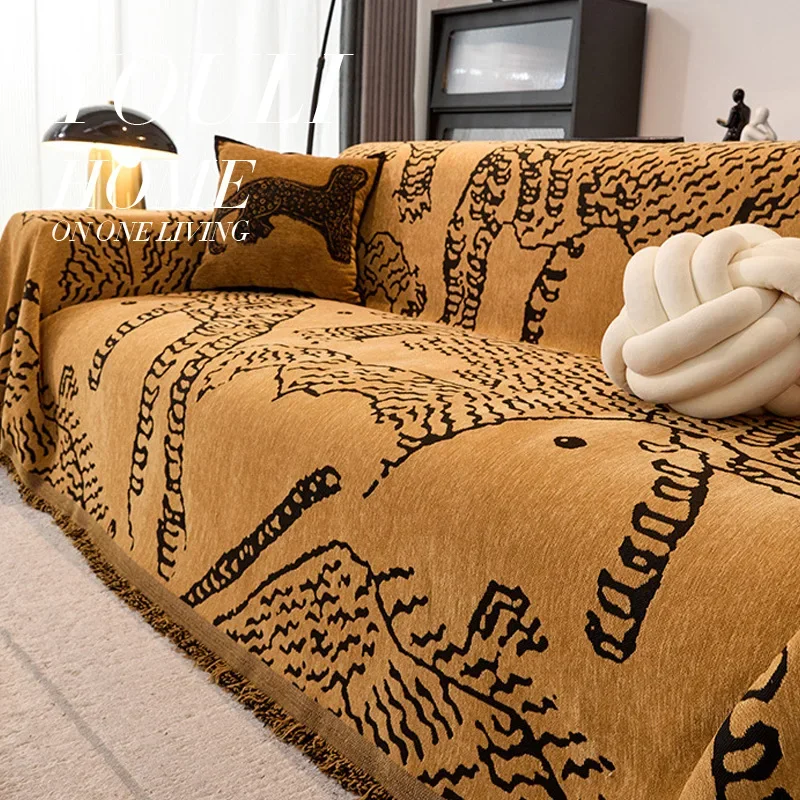 Sofa Cushion New Four-season Universal Cover Cloth Anti-cat Scratch Sofa Towel A Whole Sofa Towel Blanket Home Textile Decor