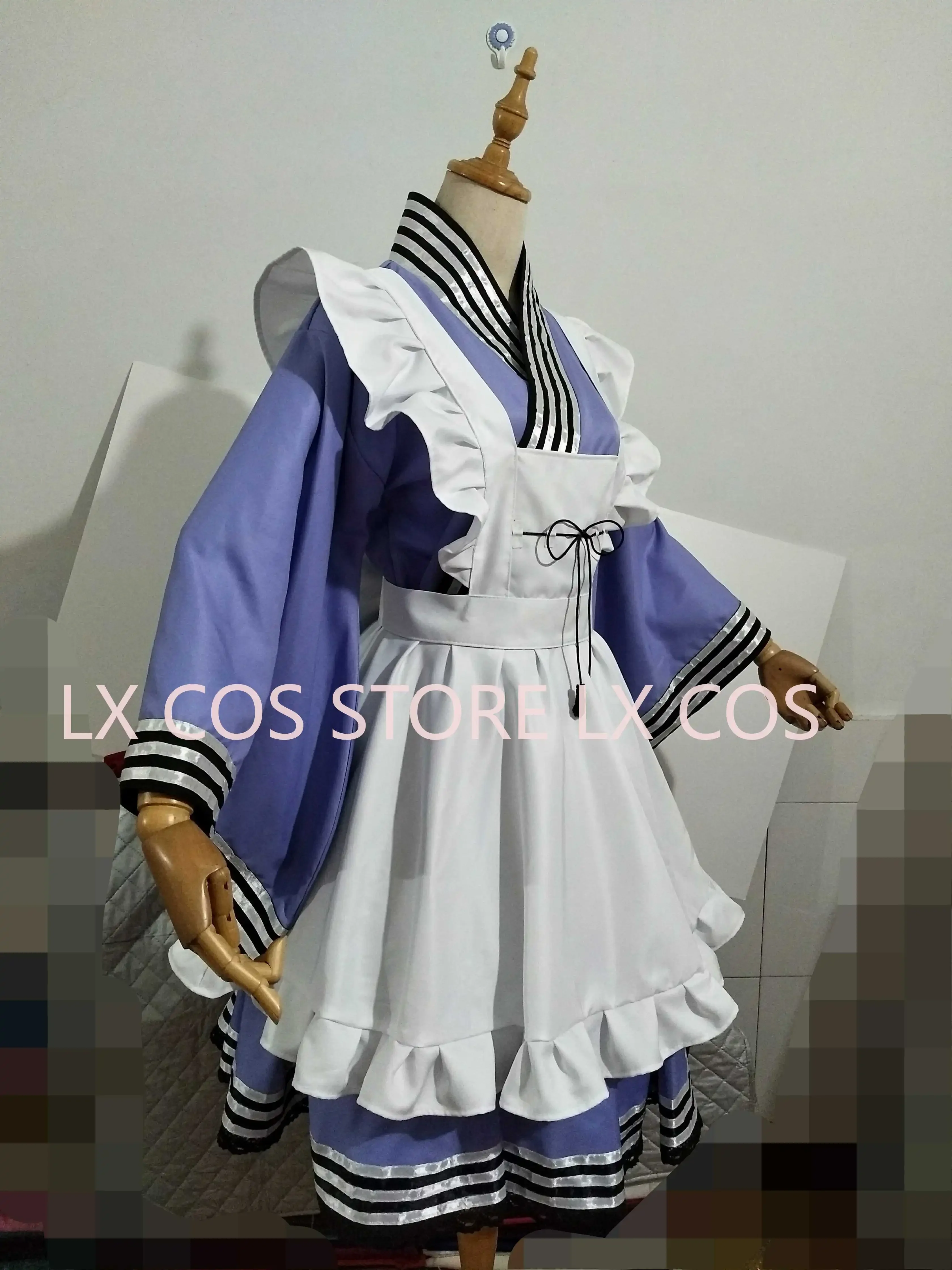 Anime Yu Gi Oh Duel Monsters Laundry Dragonmaid Cosplay Costume Server Maid Dress Halloween Women Girls Party Gifts