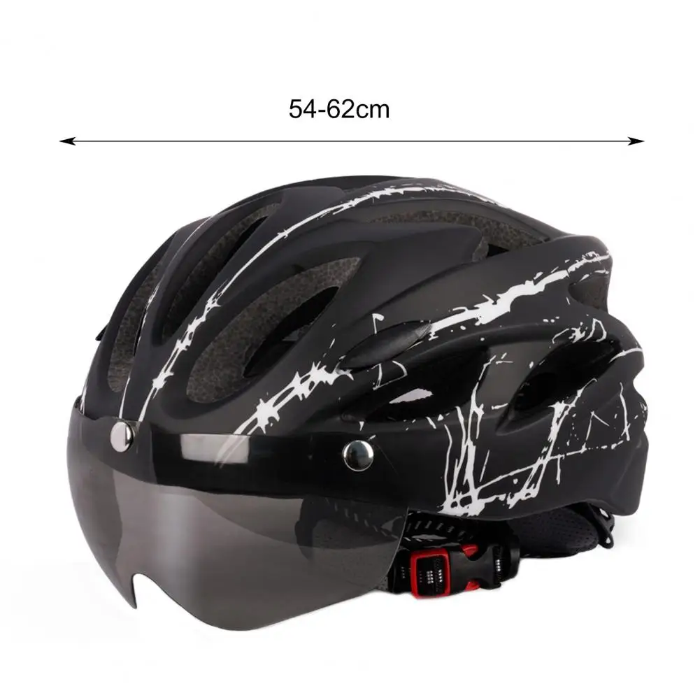 Unisex Adult Ultralight Bicycle Cycling Helmet With Goggles Moto Cross Helmet Integrally-molded Riding Helmet For Outdoor Sports