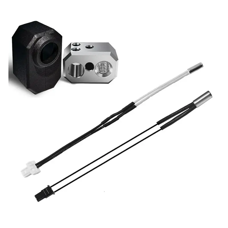 【Ship Within Parts Kit For Prusa I3 MK4 MK3.9 - For Prusa I3 MK4 Hot End Part Nextruder & Heater Block & Silicone Sock