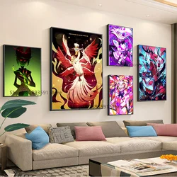 1pc HazbinS H-Hotels AlastorS Poster HD Posters Home Room Bar Cafe Decor Art Wall Painting Picture