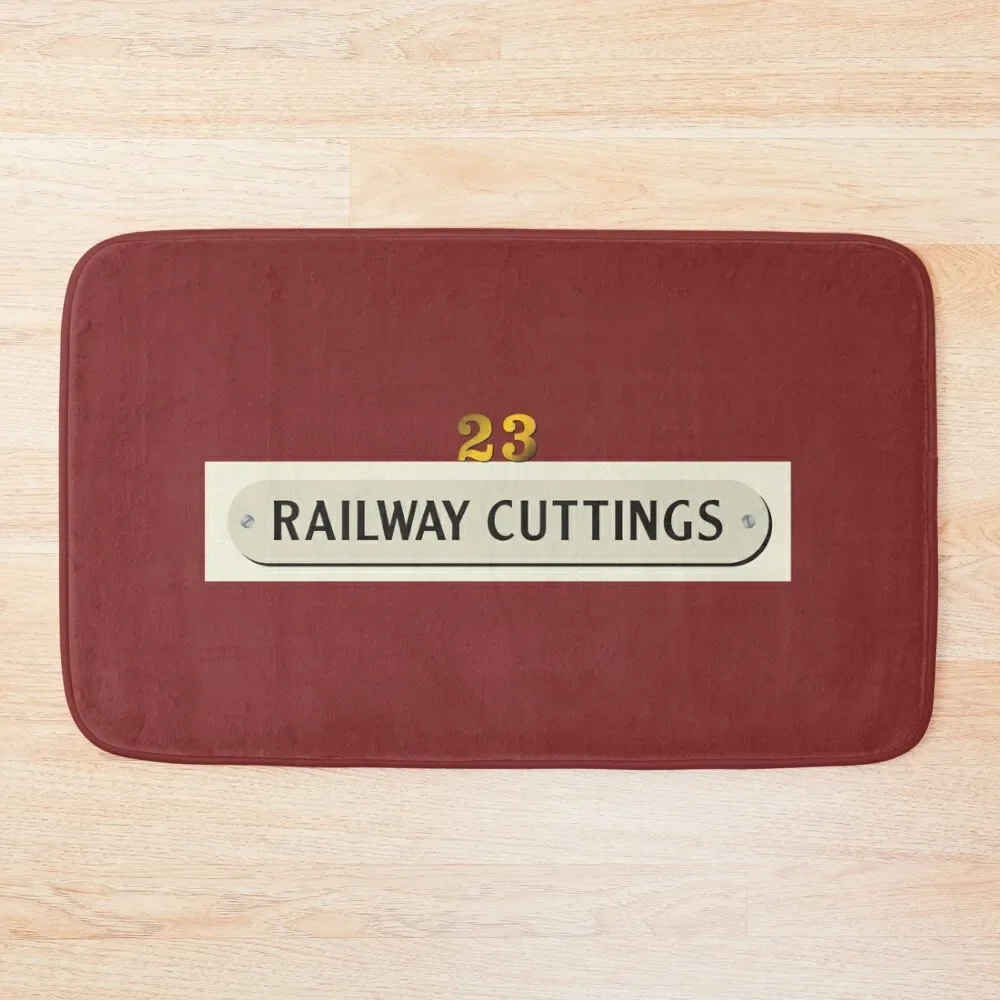 23 Railway Cuttings Bath Mat Carpet In The Bathroom Hallway Carpet Mat