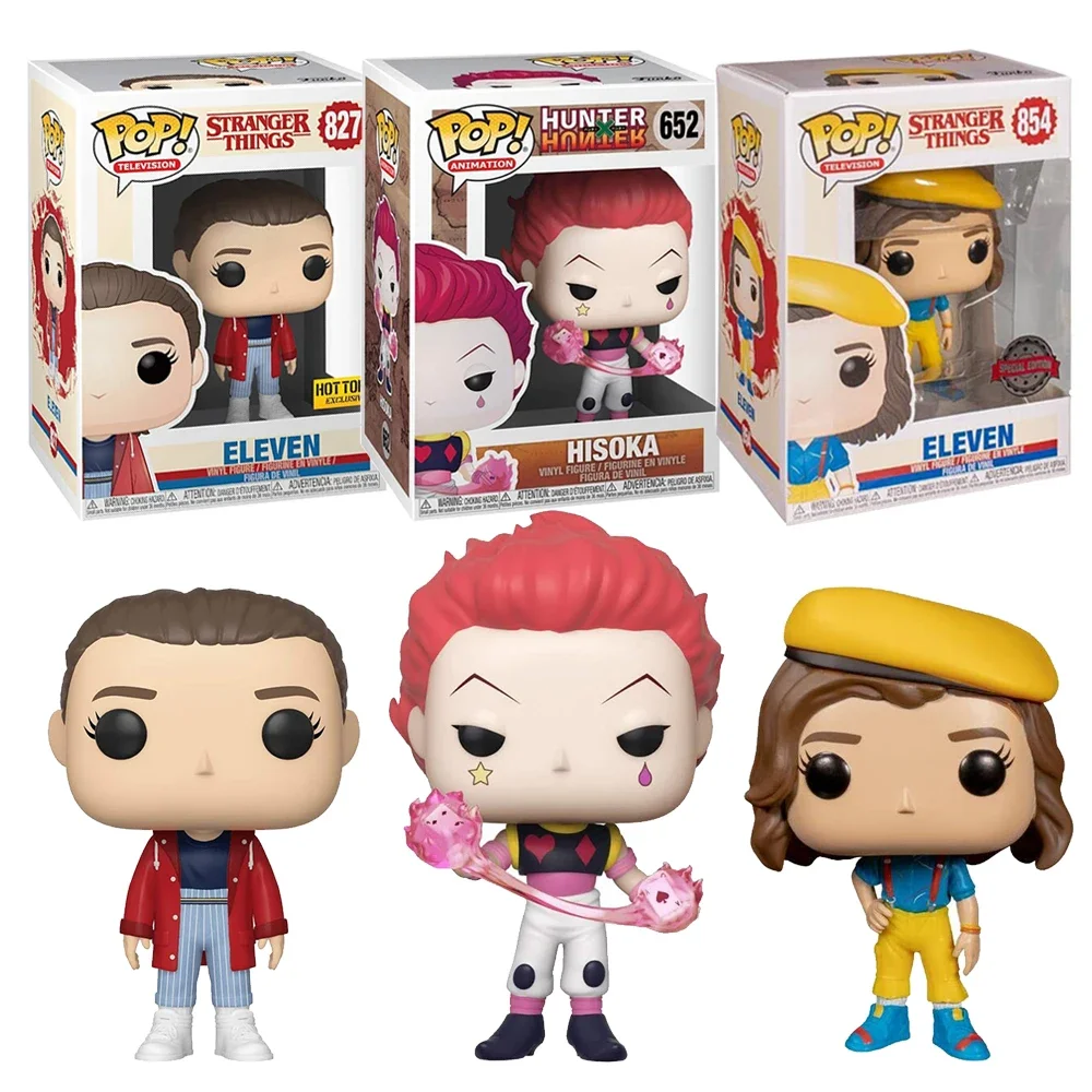 POP Funko ! Animation Hunter × Hunter - Hisoka 652 Vinyl Anime Doll Action Toy Children Gift