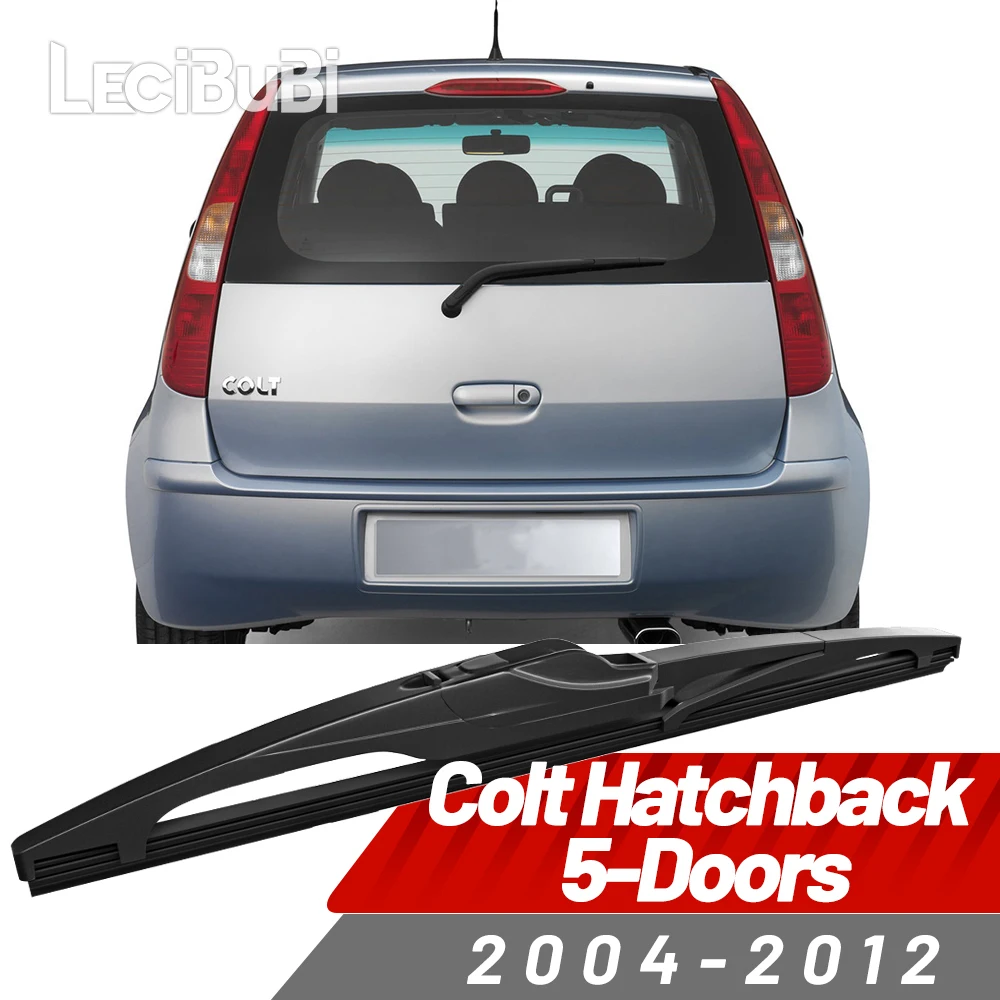 

Rear Windshield Wiper Blade Windscreen Wipers Accessories For Mitsubishi Colt Hatchback 5-Doors 2004-2012 2005 2006 2007 2008